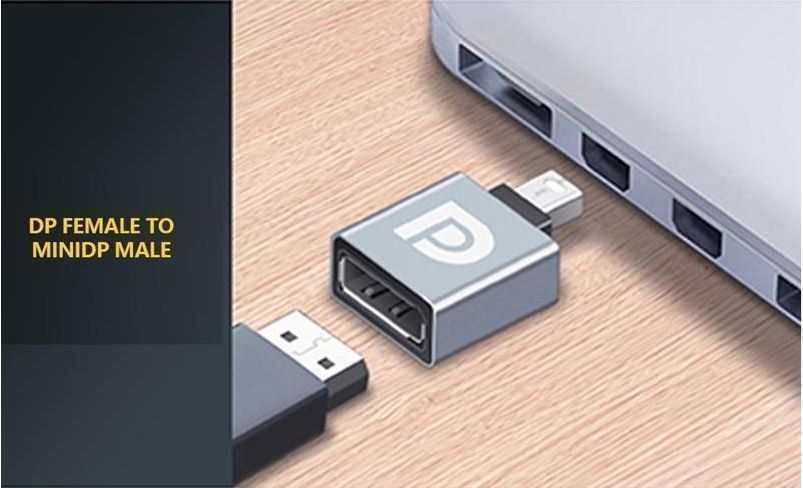 Unità & Adattatore: Mini DP auf DP Adapter 8K@60Hz – Nuovo e nell'imballaggio originale da Rheinfelden venduto da Maxim14 3