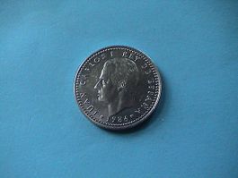 1 Peseta - Spanien - Carlos - 1986