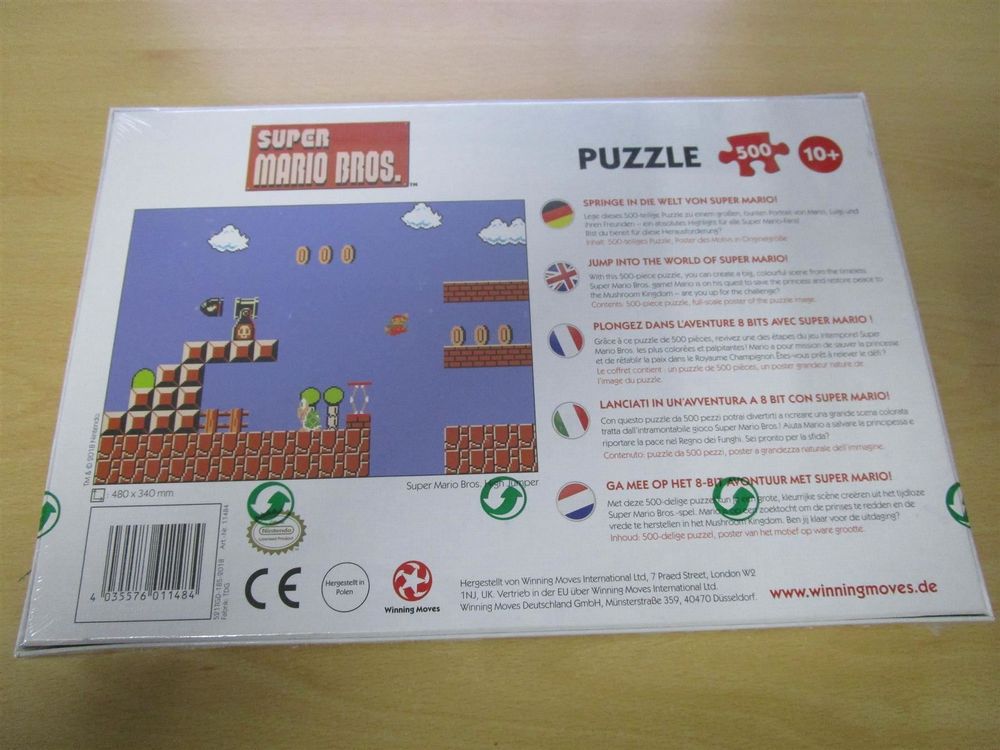 Puzzle Super Mario Bros - High Jumper Winning-Moves-11484 500