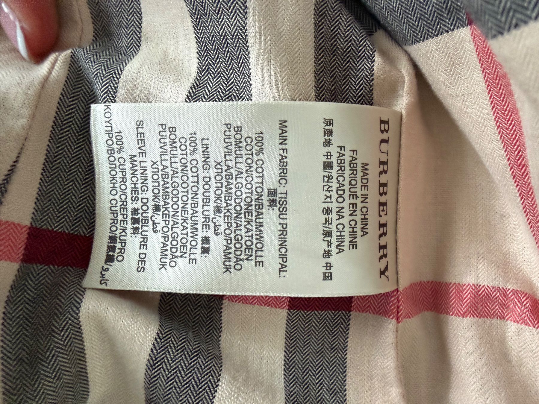 Burberry Giacche: Original Burrberry Trench Coat – Nuovo (secondo la descrizione) da Horgen venduto da nicolinha 3