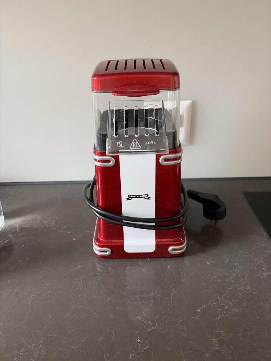 Küchengeräte: Popcorn maker Enjoy Classics red good condition used – Gebraucht aus Zürich von lis_rs2q