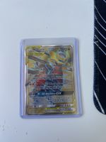 Pokémon Karte Knakrack & Giratina GX Tag Team Zustand 1