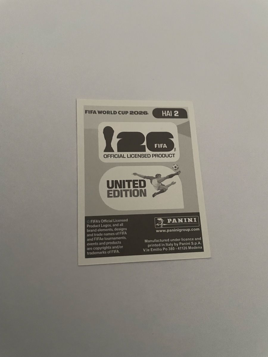 Panini Carte collezionabili: FIFA WM 2026 Johny Placide HAI 2 – Nuovo (secondo la descrizione) da Winterthur venduto da Cobraforce 1
