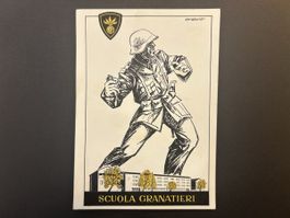 AK Feldpost Grenadier Losone