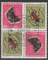 PJ 1953, falsches Herzstück aus dem Kehrdruckbogen , ET-gest