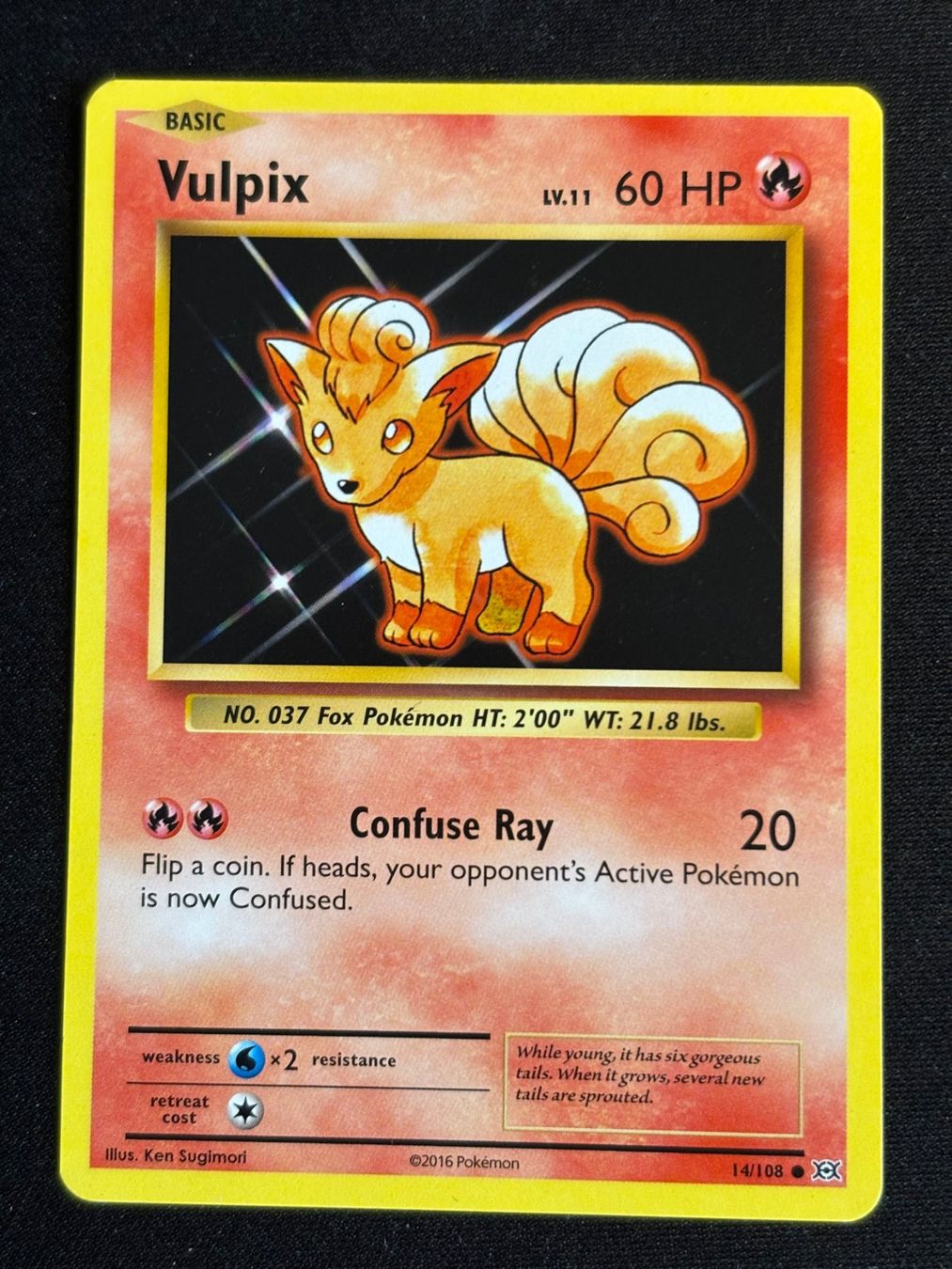 Pokémon Carte collezionabili: Pokemon Vulpix - Evolutions 14/108 - English – Usato da Bern venduto da Big_GS