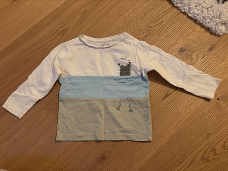Oberteil, Langarmshirt, s. Oliver, Gr. 80, Baumwolle