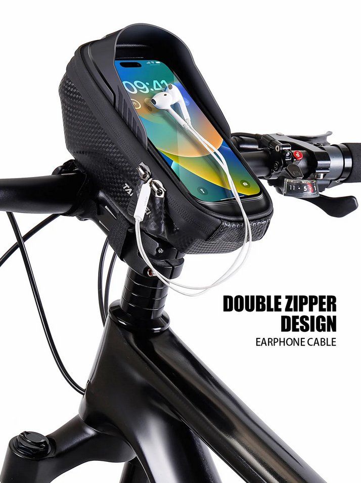 Borse: Fahrrad-Lenkertasche EVA mit Handyhalter – Nuovo e nell'imballaggio originale da Genève venduto da Anna-38 2