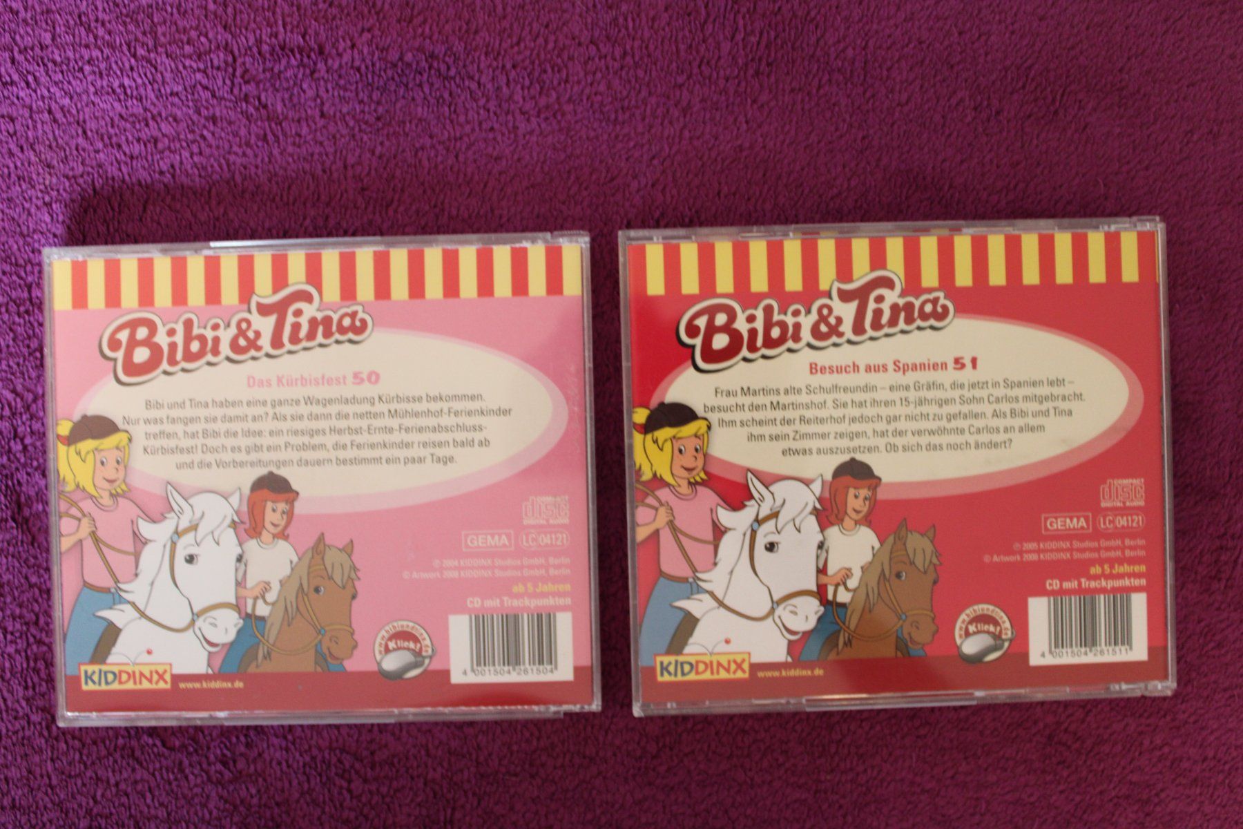 CD: 6 - Bibi & Tina - Hörspiel - CD´s – Usato da Müllheim Dorf venduto da Seeeule01 2