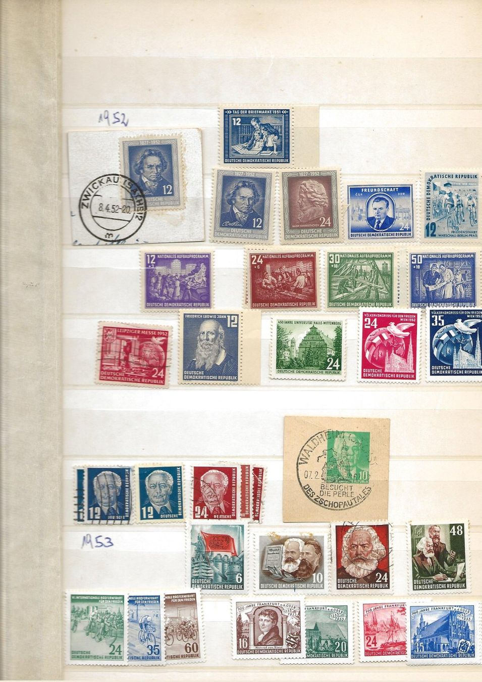 Alle Briefmarken: Kleine feine DDR Sammlung – Gebraucht aus Schlieren von Sternstunde2