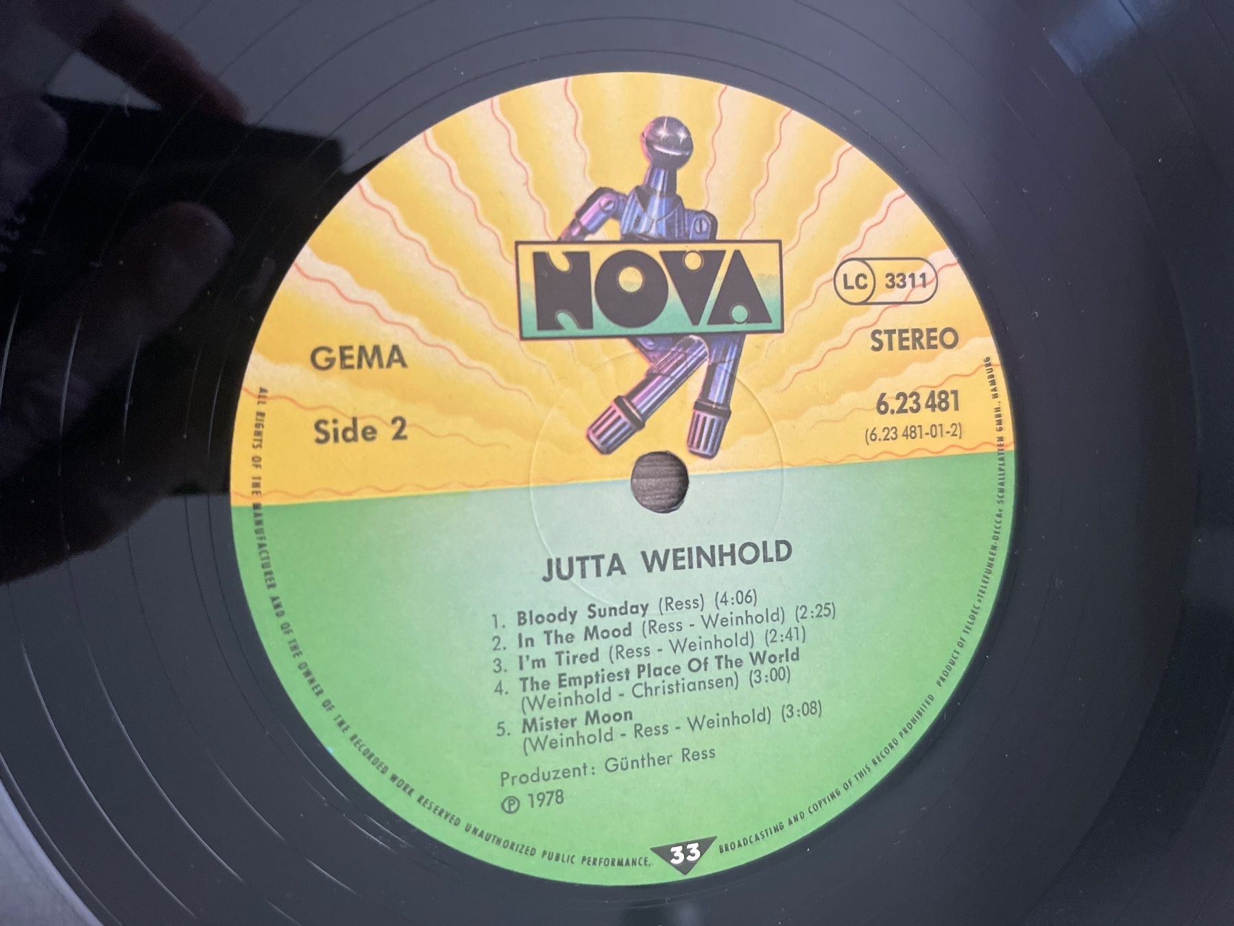 Schallplatten: A680/Jutta Weinhold - Ich bin müde – Gebraucht aus Frutigen von Philippe_jsp 2