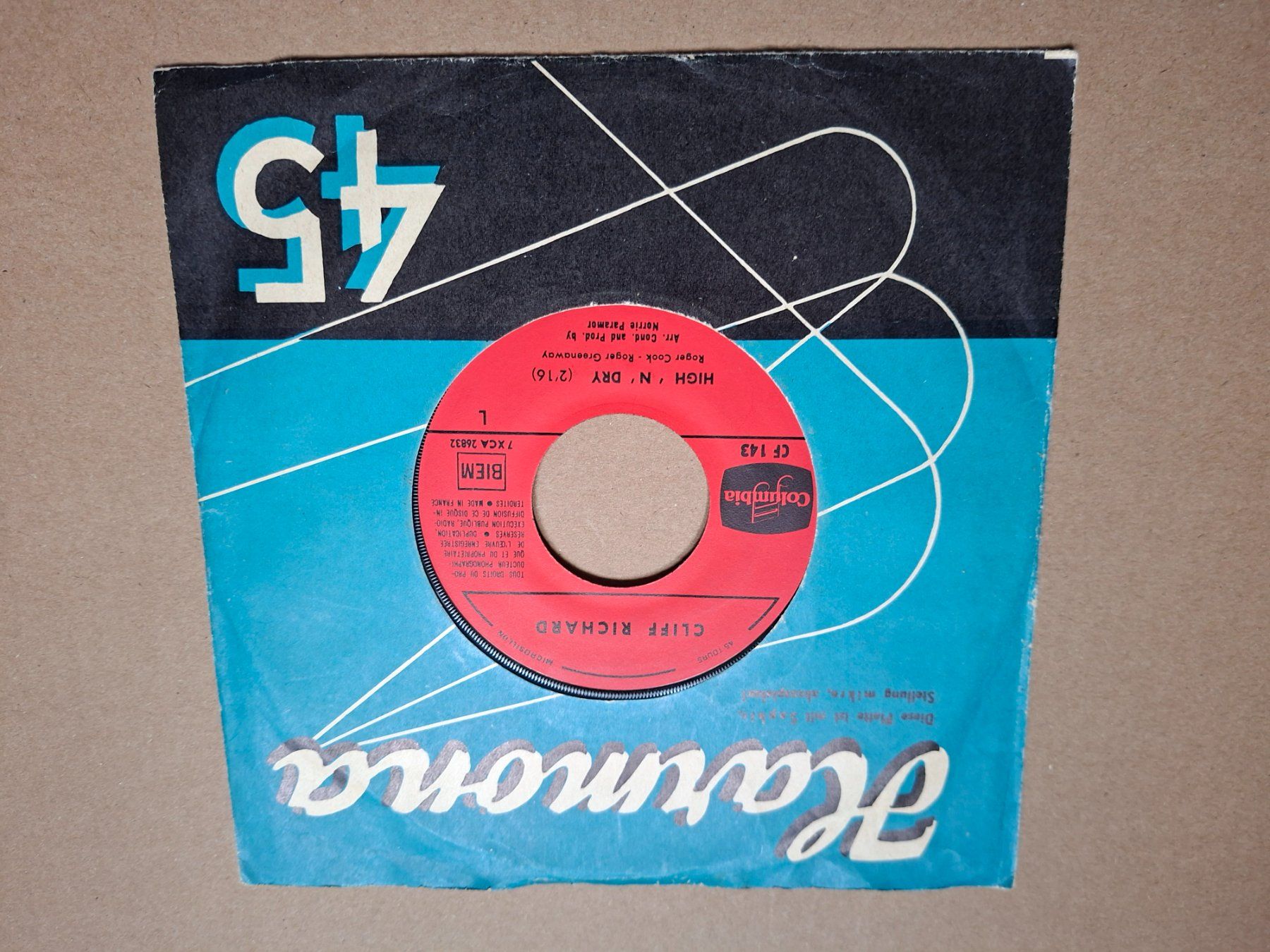 Dischi in vinile: 7" Singles-Sammlung Auflösung: Cliff Richard – Usato da Burg AG venduto da ..machine_rec..