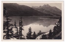 Silvaplanersee mit Sils und Piz La Margna
