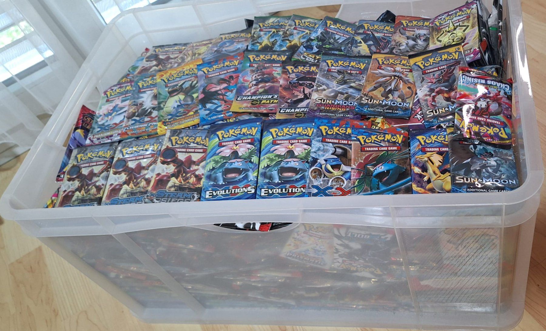 Pokémon Carte collezionabili: 1850+ OPENED & EMPTY Pokemon Packs – Usato da Andwil SG venduto da popatus 1