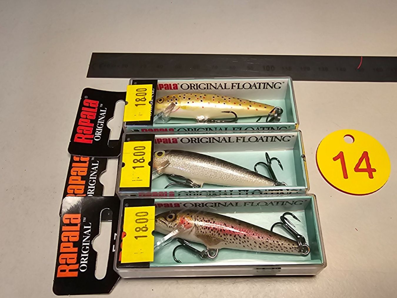 Rapala Esche: Rapala Original Floating Wobbler Set Brown Trout, Silver,... – Nuovo e nell'imballaggio originale da Abtwil SG venduto da Fischerei_Artikel