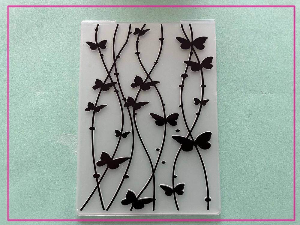 Arriettycraft Prägeschablonen Set - Schmetterling & Sterne Muster Für Kartenbasteln