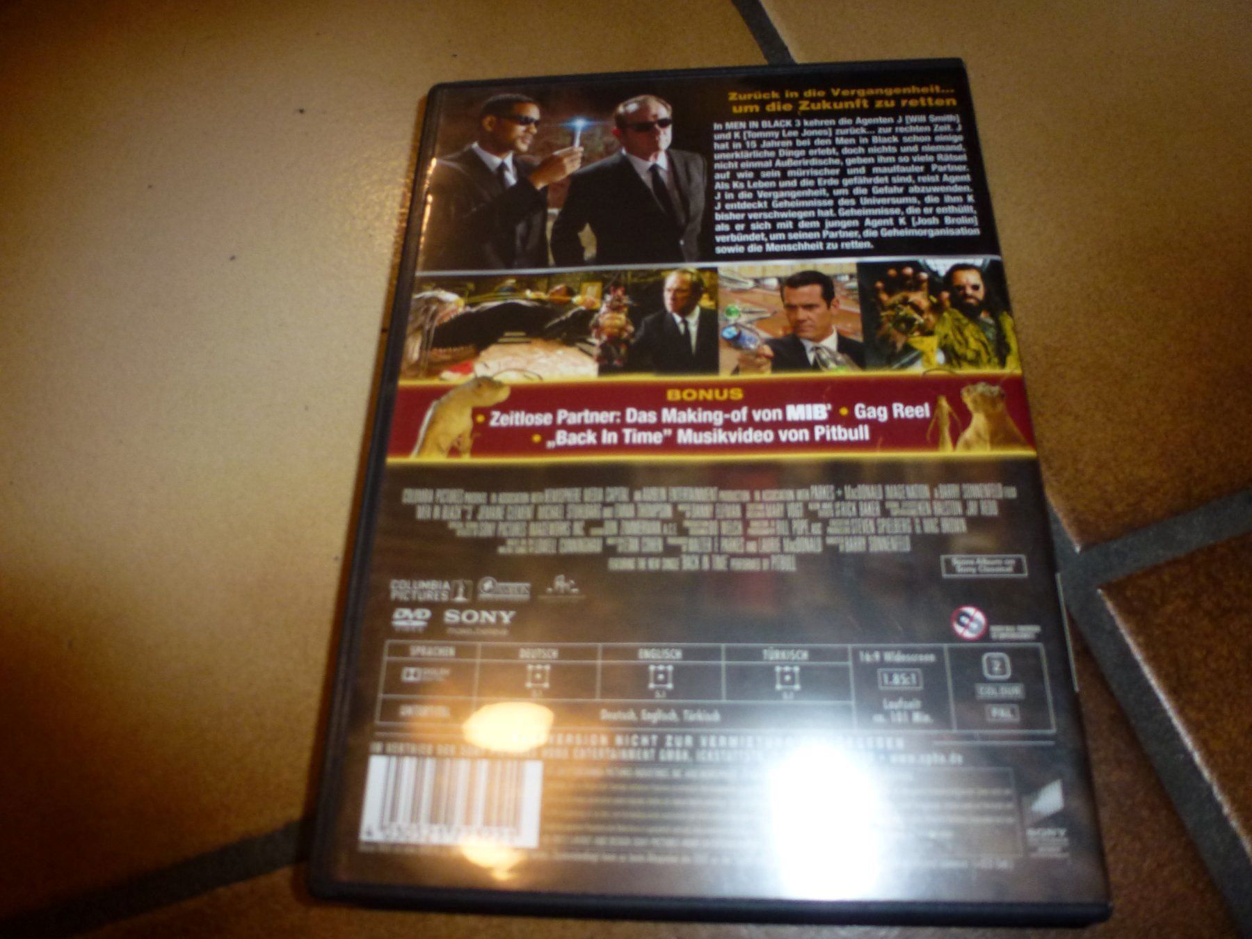 Tutti i DVDs: Men in Black 3 DVD – Usato da Olten venduto da Disc-Verkauf 2