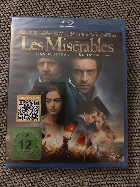 Alle DVDs: NEU: Les Misérables [Blu-Ray] – Neu und originalverpackt aus Wohlen AG von gnabbr