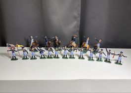 Timpo Toys 7th Cavalry Set, 70er Jahre – 19 seltene Vintage-