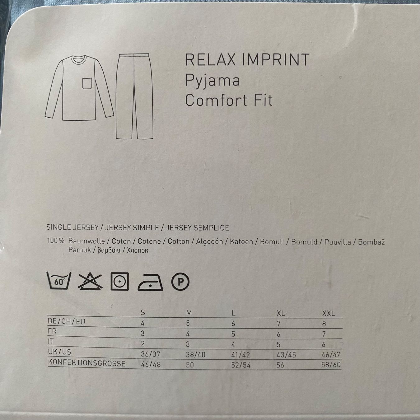 Calida Pyjamas: Calida Pyjama lang, neu – Neuf avec emballage d'origine à Wattwil par edel88 2