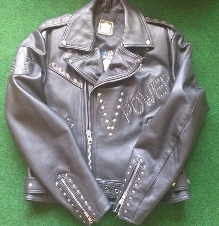 Motorrad Lederjacke POWER Scorpion von IXS mit Ziernieten