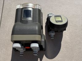 Gardena automatischer Wasserverteiler und Bewässerungscomp.