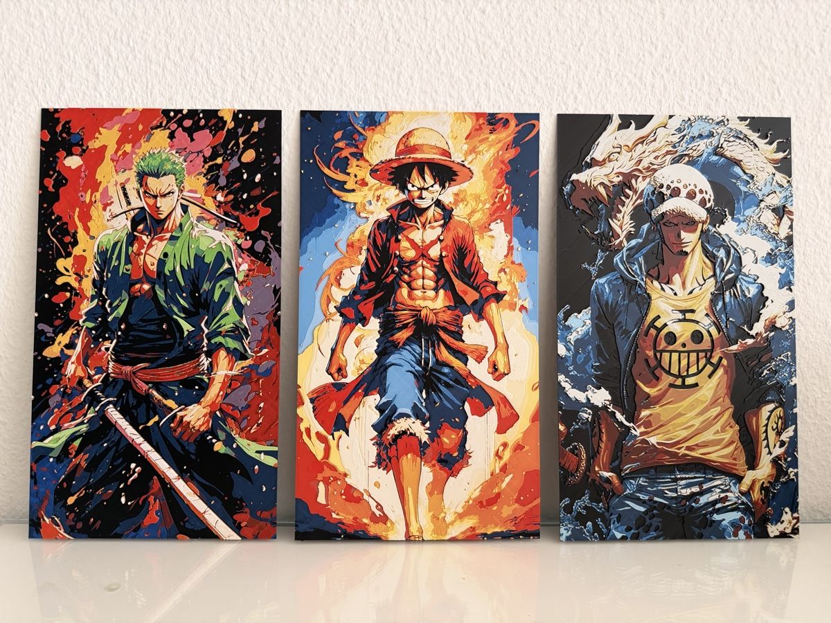Gemälde: One Piece Art 3D Print Luffy – Neu (gemäss Beschreibung) aus Dübendorf von fhlagcao 1