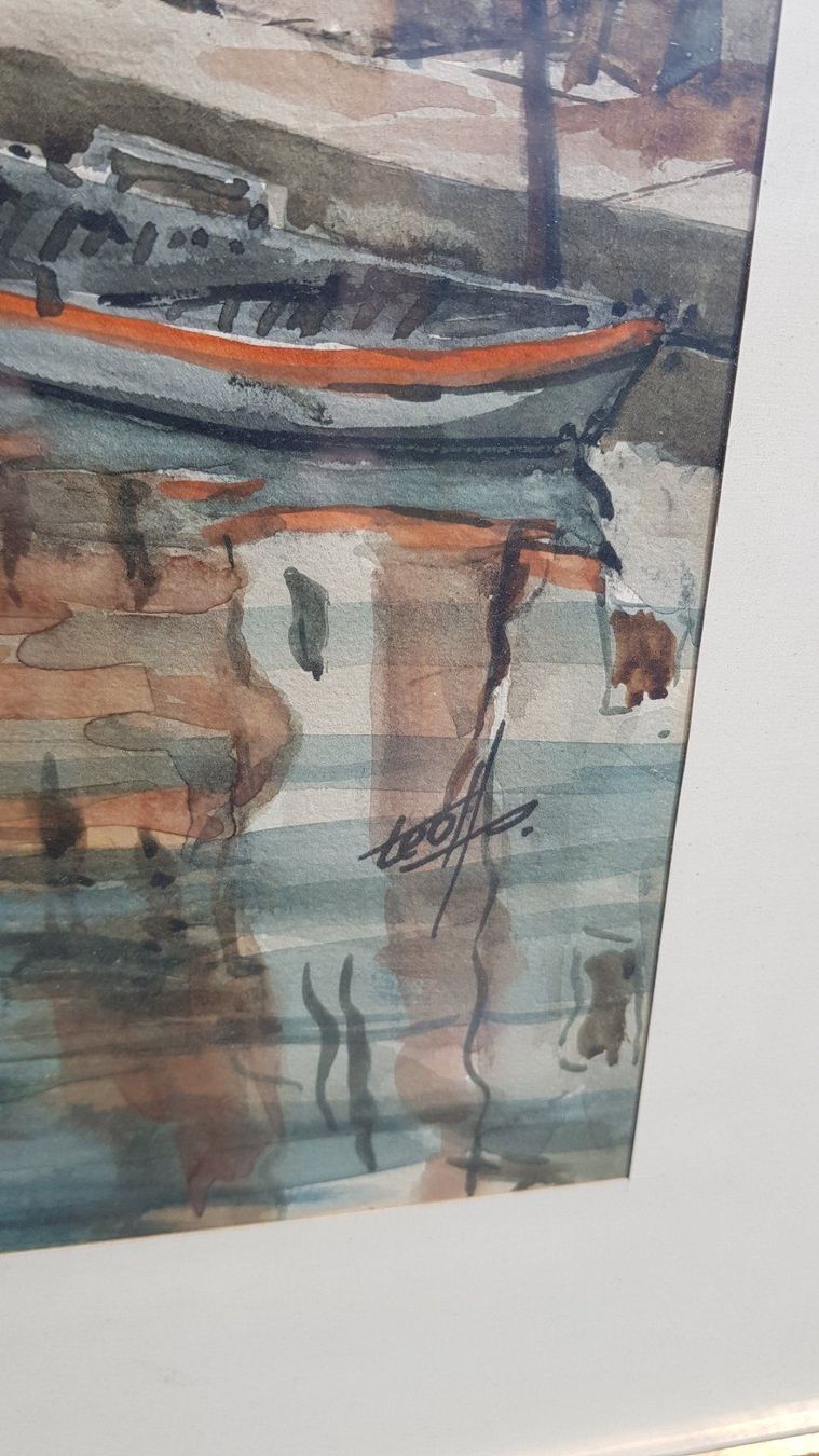 Dipinti: Venedig - Canale Burano - Theo Horat – Usato da Horw venduto da Kunstreich7 4