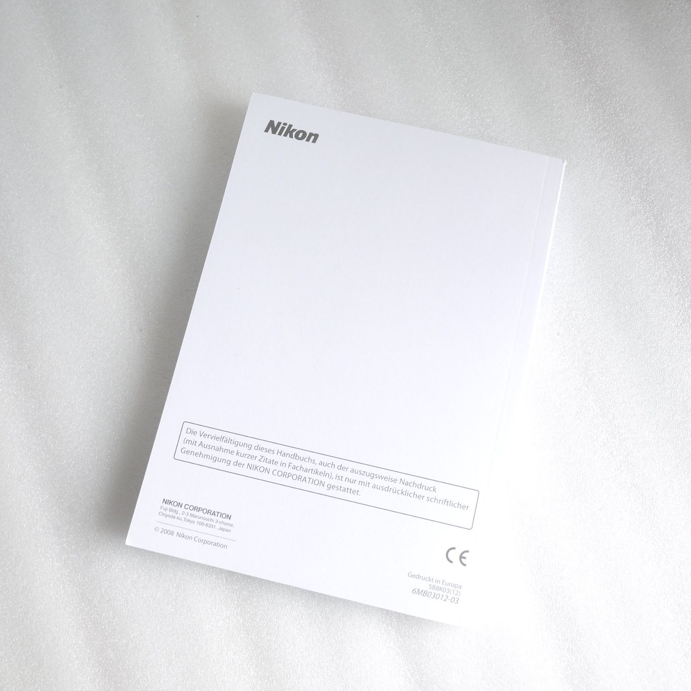 Libri: Nikon D90 Benutzerhandbuch. DE. Neu. – Nuovo (secondo la descrizione) da Egg b. Zürich venduto da JCB 1