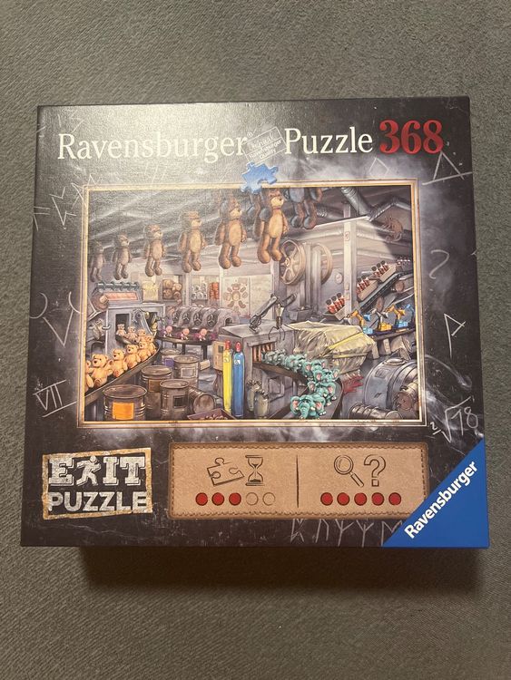 Ravensburger EXIT Puzzle 368 Pezzi: Il Mistero Del Maniero | Puzzle E Gioco Di Enigmi In Uno, Per Serate Con Amici O In Famiglia (Età 12+)