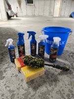 Riwax Autopflege Set, Reiniger, Schwamm