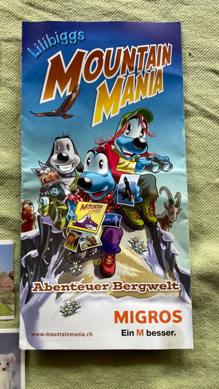 Migros Carte collezionabili: Mountain Mania Sammelsticker – Usato da Zwingen venduto da Hugom
