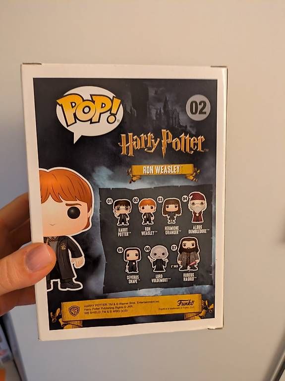 Statuette: Figurine Pop Harry Potter Ron Weasley numéro 02 – Usato da Bernex venduto da LesMerveillesdAlycia 1
