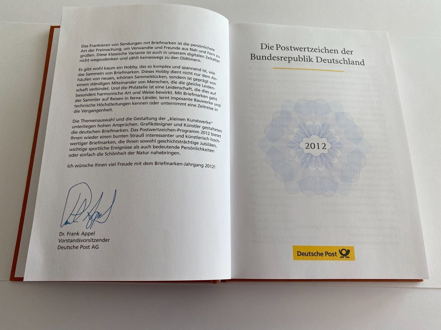 Alle Briefmarken: Deutschland Briefmarken Jahrbuch 2012 ** – Neu und originalverpackt aus Remetschwil von Hofiii 1