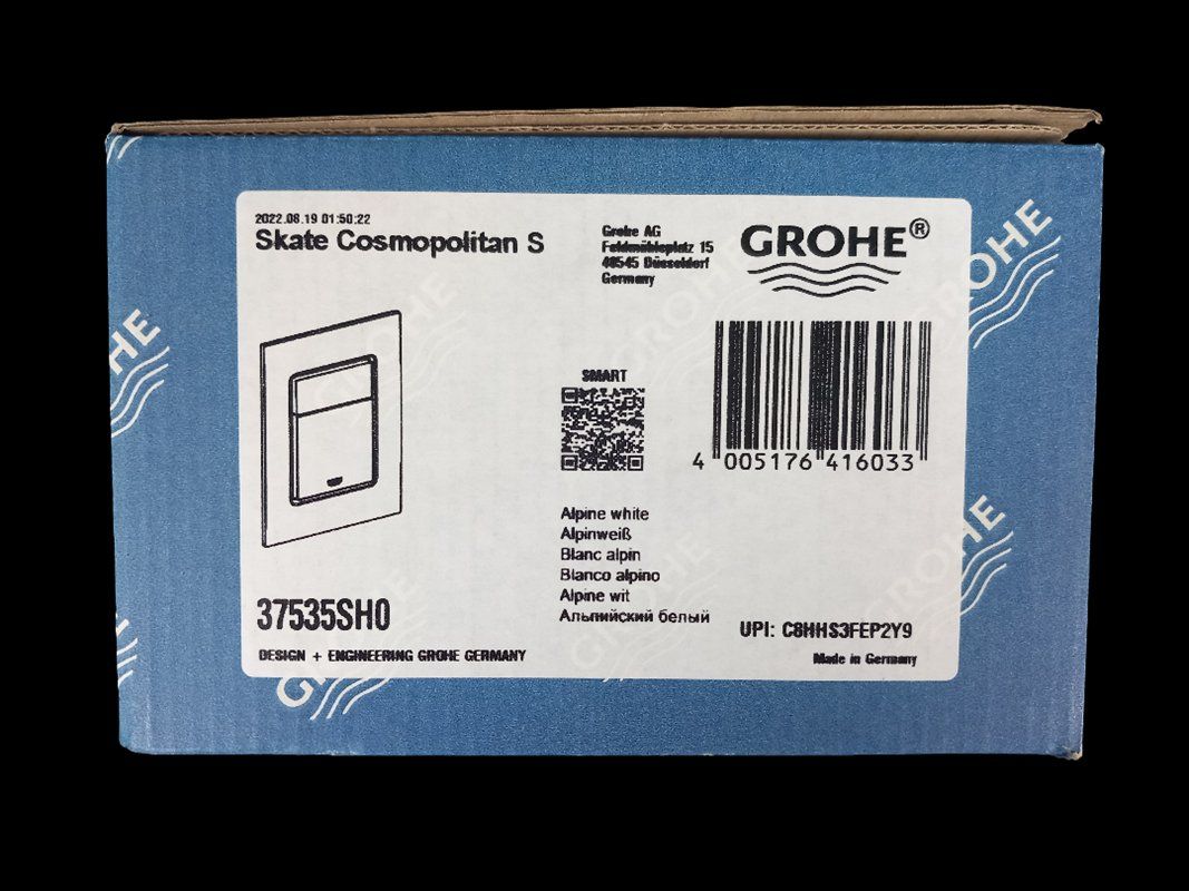 Grohe WC: GROHE Skate Cosmopolitan S - WC Betätigungsplatte – Nuovo (secondo la descrizione) da Hünenberg venduto da Restwert_Zug 4