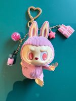 Labubu Lazy Yoga keychain