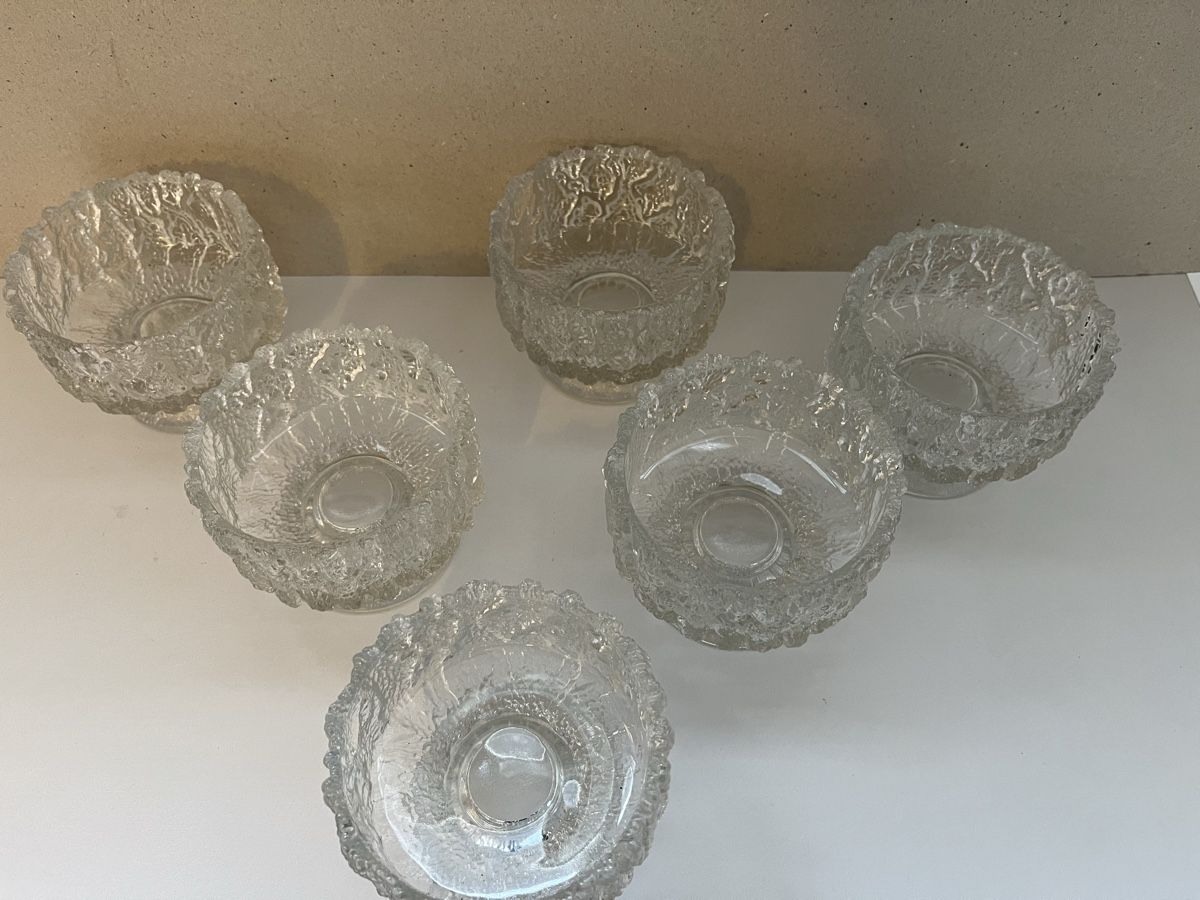 Verres: Tapio Wirkkala ? Glasschalen – D'occasion à Münchenstein par Sozial_Labor_Brocki 4