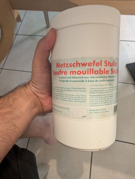Prodotti di pulizia: Natural Fungicide and Acaricide - Souffre, Netzschwefel – Usato da Wittinsburg venduto da leo_prd9