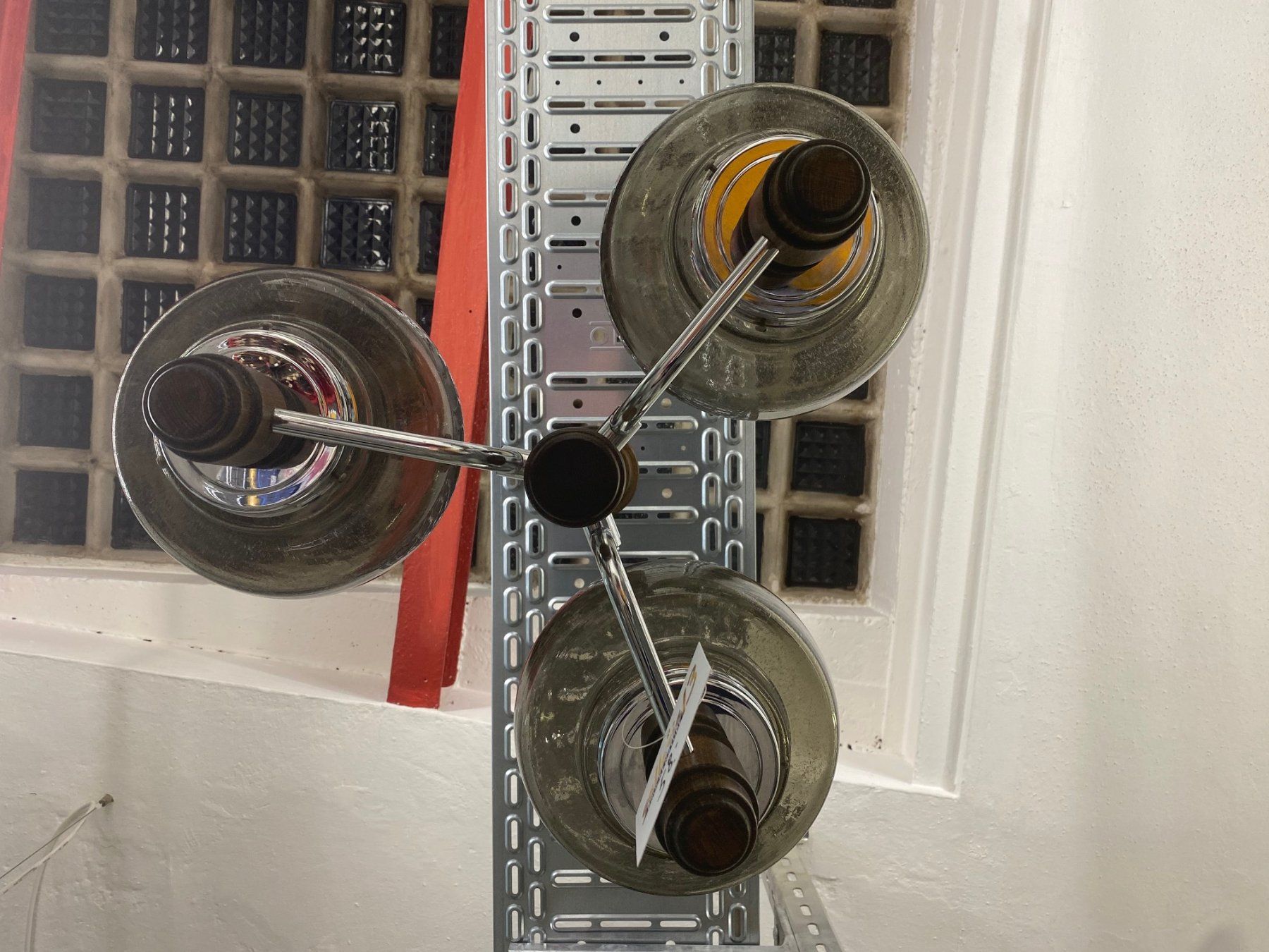 Lampadari & plafoniere: Retro Deckenlampe mit drei Rundleuchten – Usato da Schaffhausen venduto da Galleria13_Brocki_SH 2