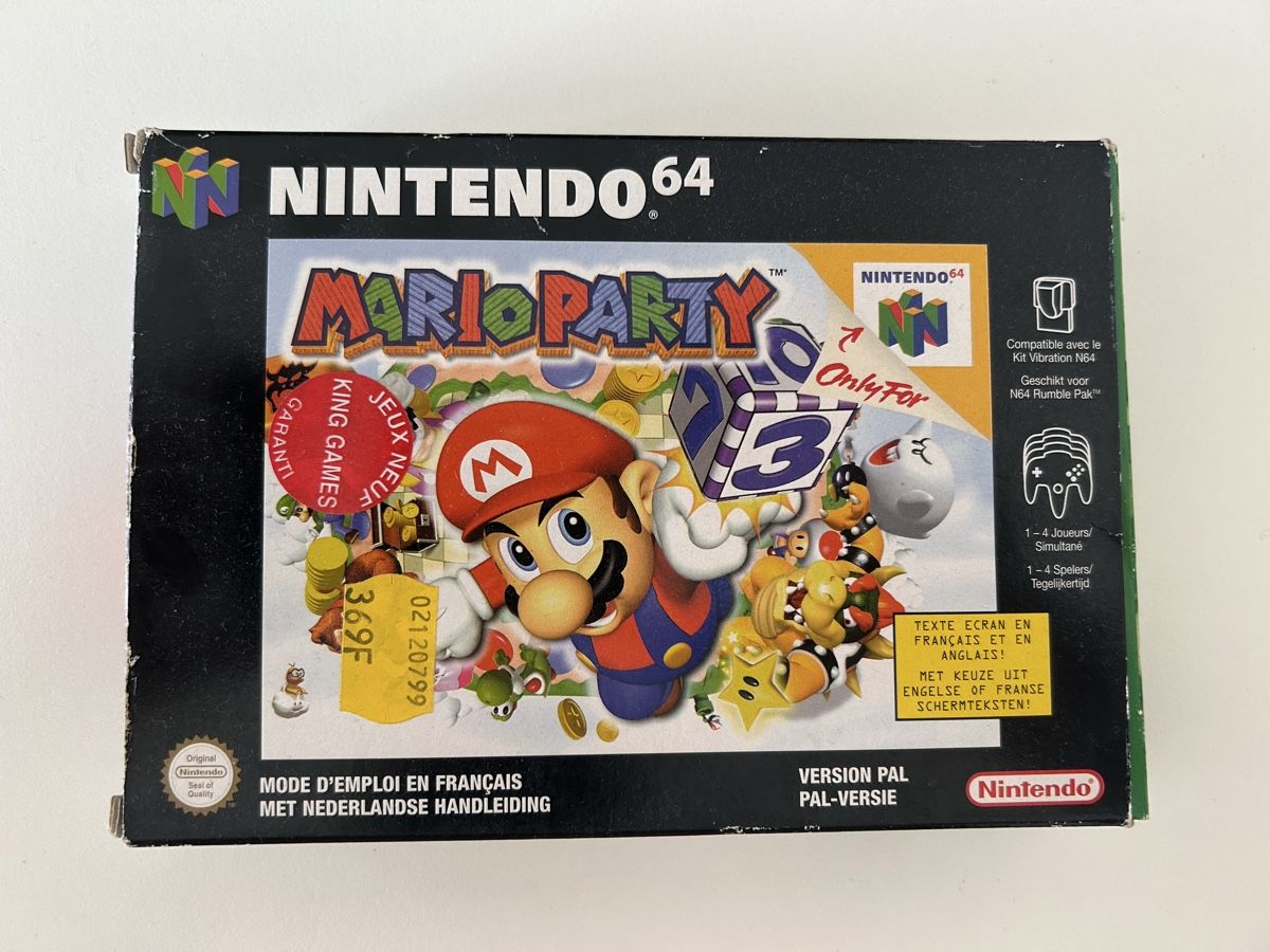 Nintendo Giochi: Mario party N64 – Usato da Genève venduto da oli_7tyj