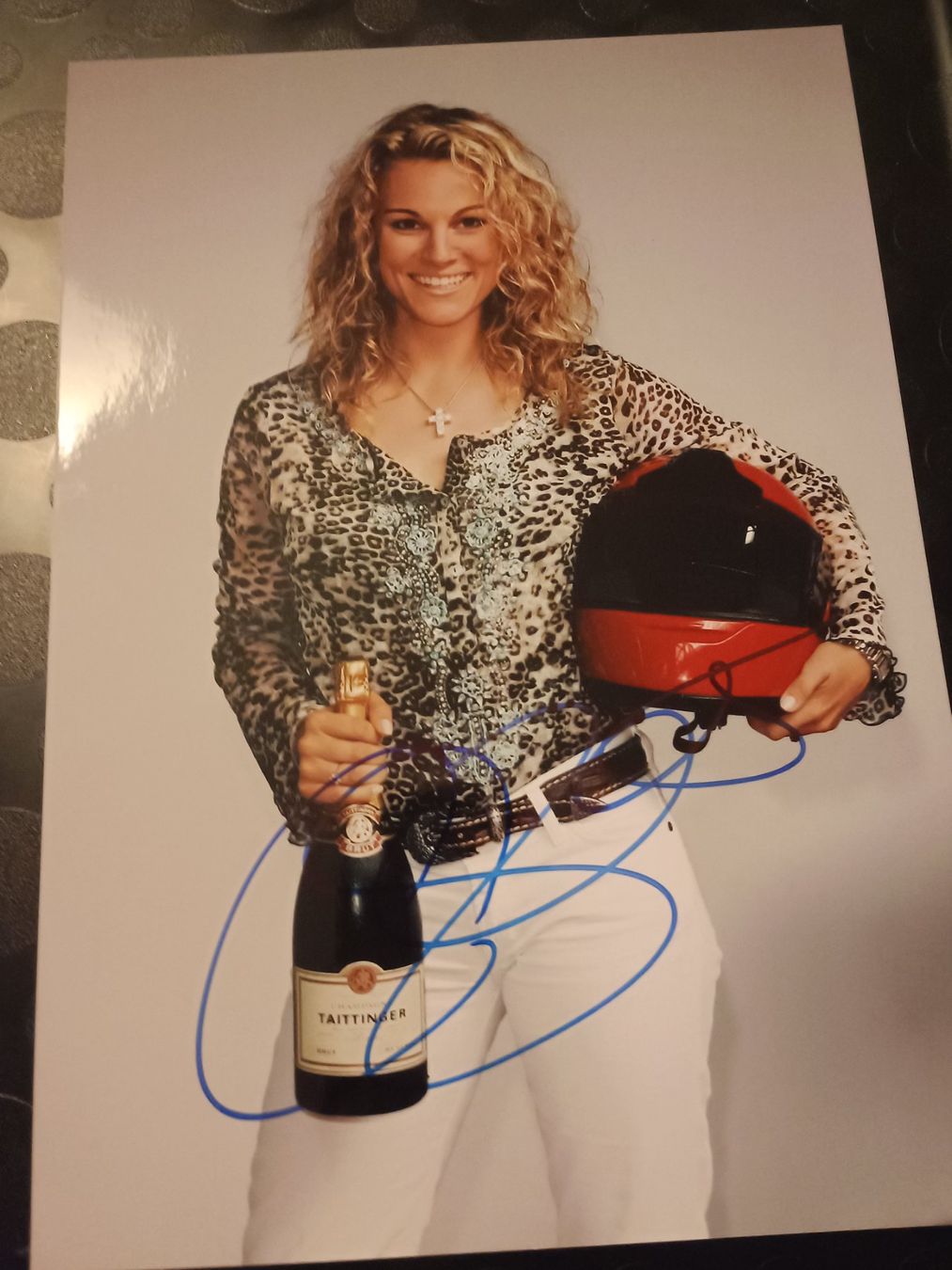Autografi: Christina Surer - handsigniert - 20x30cm – Usato da Menziken venduto da Artographs