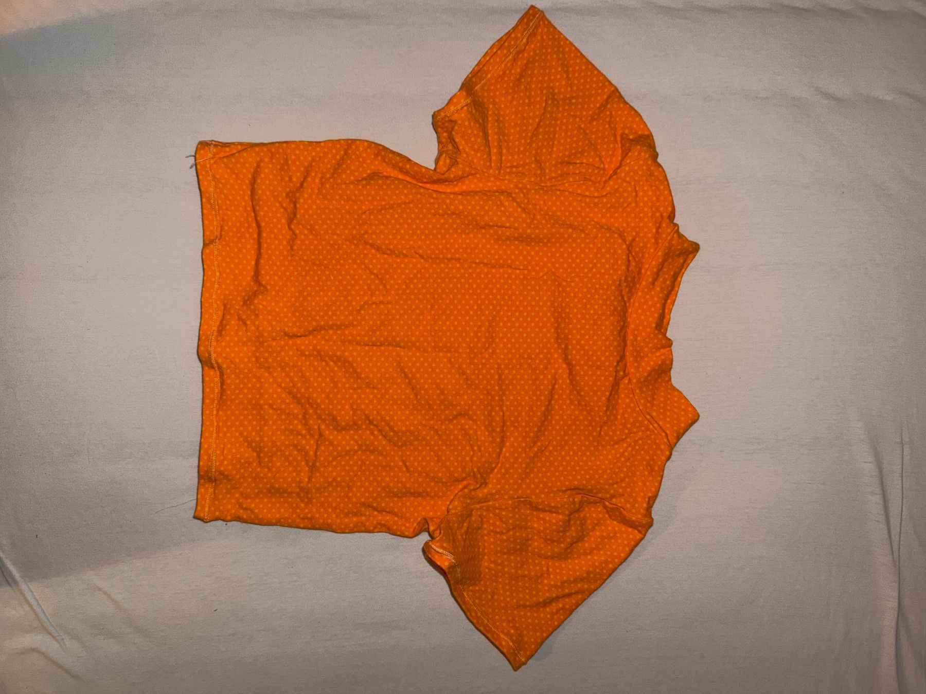 T-Shirts: T-Shirt Orange Polka Dot – Gebraucht aus Lenzburg von cid_pc7z 1