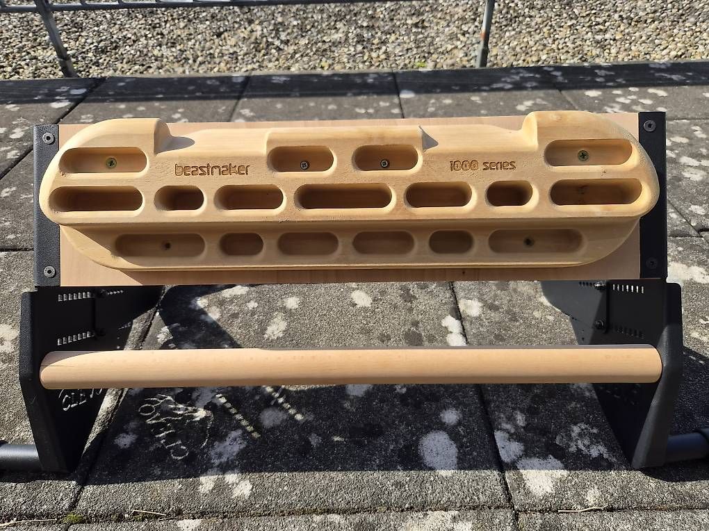 Kletterwände & Klettergriffe: Clevo Hangboard mit Beastmaker 1000 Series – Gebraucht aus Urdorf von pri_f2wg 2