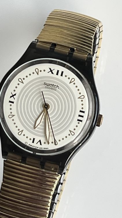 Swatch Montres: Vintage Swatch Uhr, Rarität, Goldfarben, Sammlerstück! – D'occasion à Grenchen par chththl 2