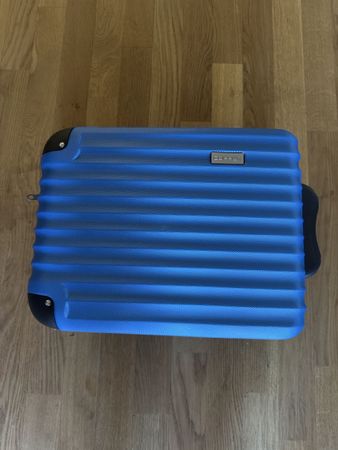 Koffer Marke Clipper blau Hartschalenkoffer Handgepäck