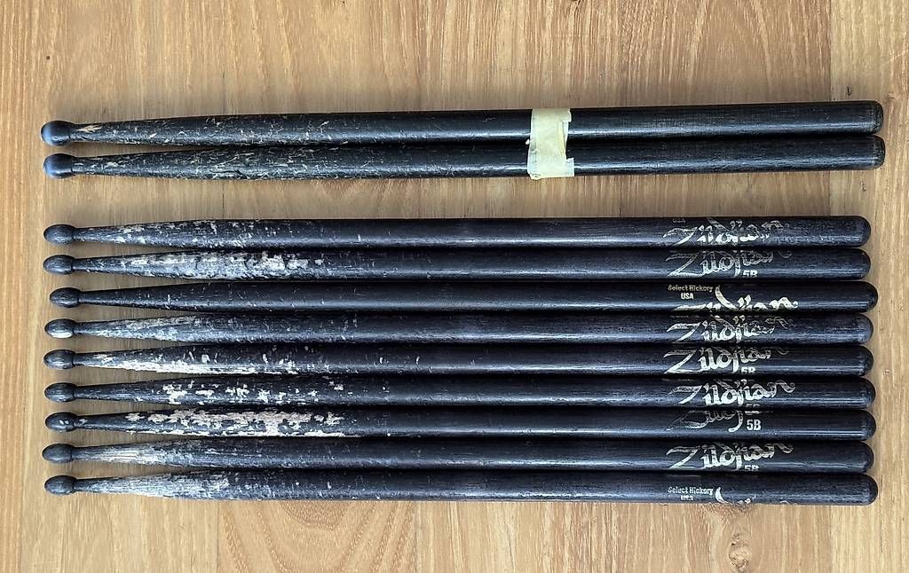 Musikinstrumente: Drum Sticks – Gebraucht aus Balgach von Psalty 2