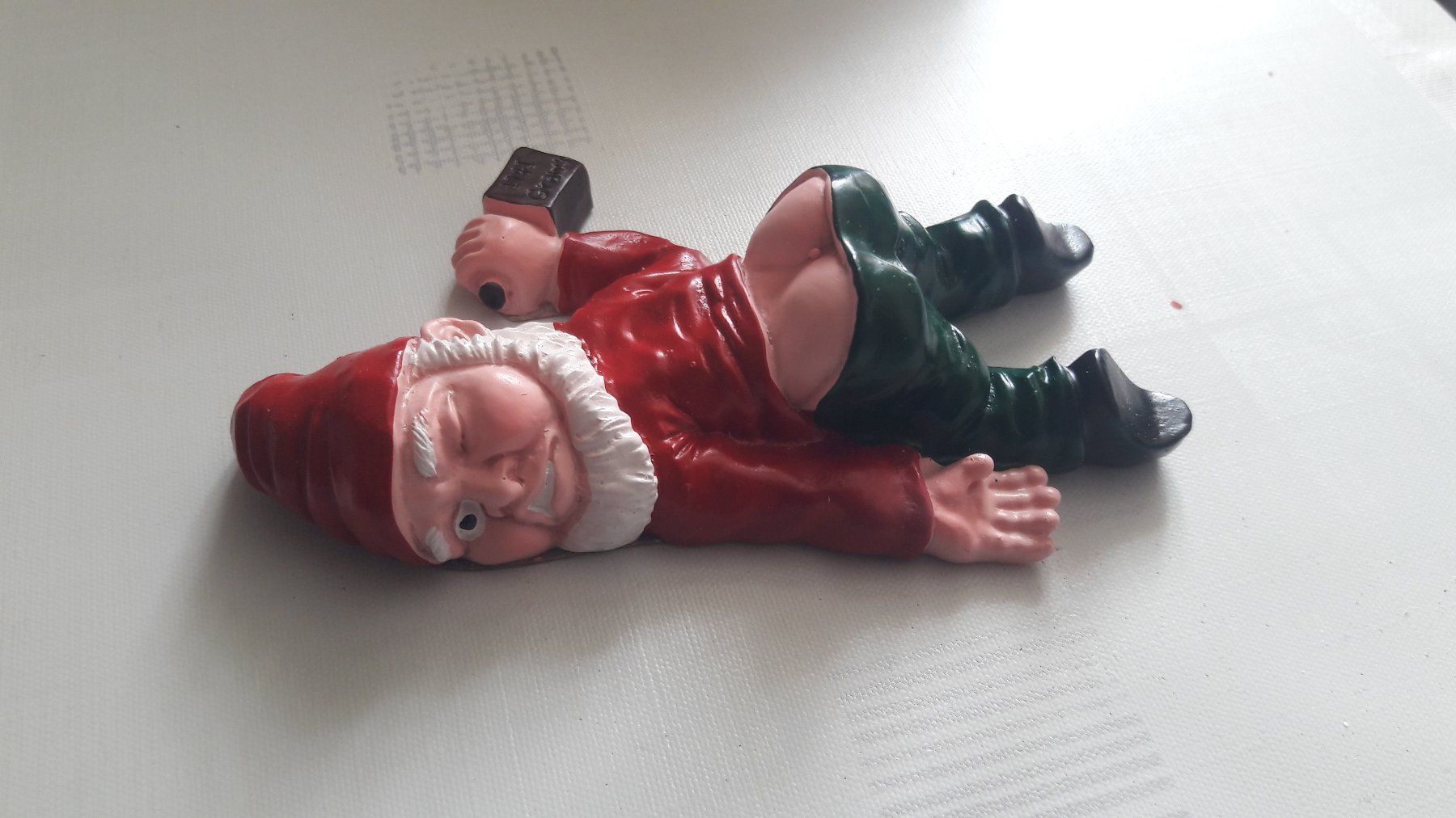 Statuette: Nain de jardin – Nuovo e nell'imballaggio originale da Laufen venduto da Mann455 2