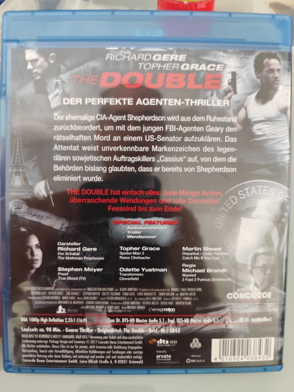 Tutti i DVDs: The Double – Usato da Oetwil an der Limmat venduto da Fernando-bras 1