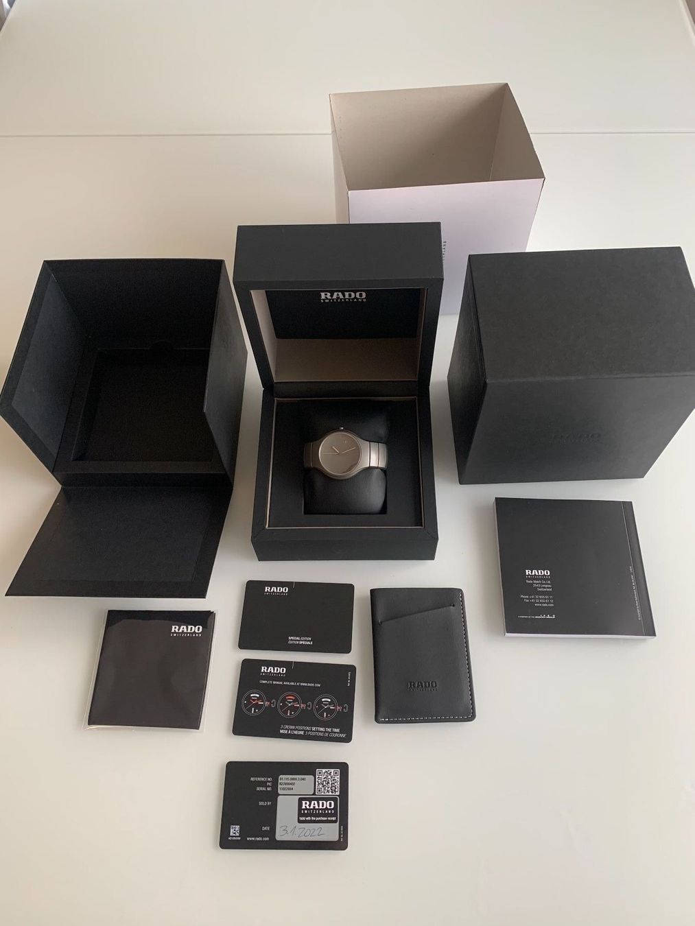 Rado Orologi: Rado True Keramik Herrenuhr Full Set Neu – Nuovo (secondo la descrizione) da Flawil venduto da Miky-700
