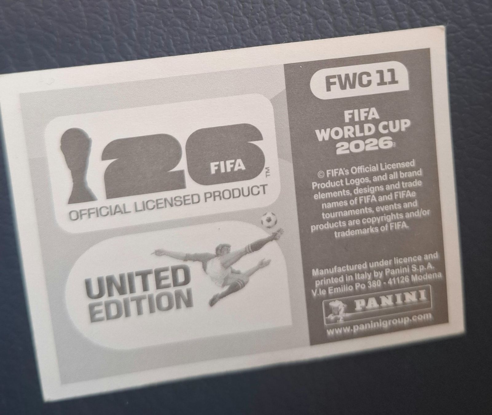 Panini Carte collezionabili: WM 2026 Paninibild Nr. FWC 11 – Nuovo e nell'imballaggio originale da Rotkreuz venduto da keerthdi 1